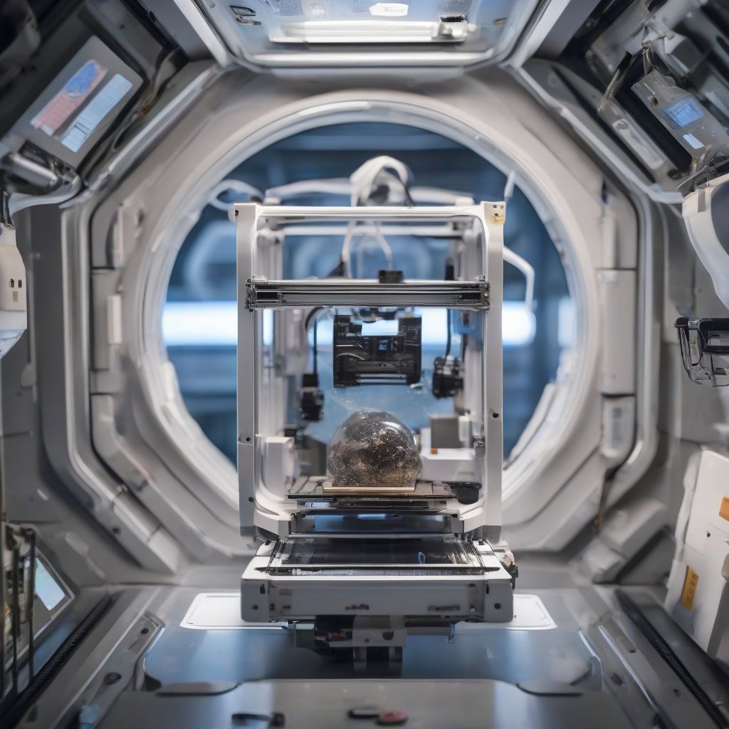 3D Printer in Space Station