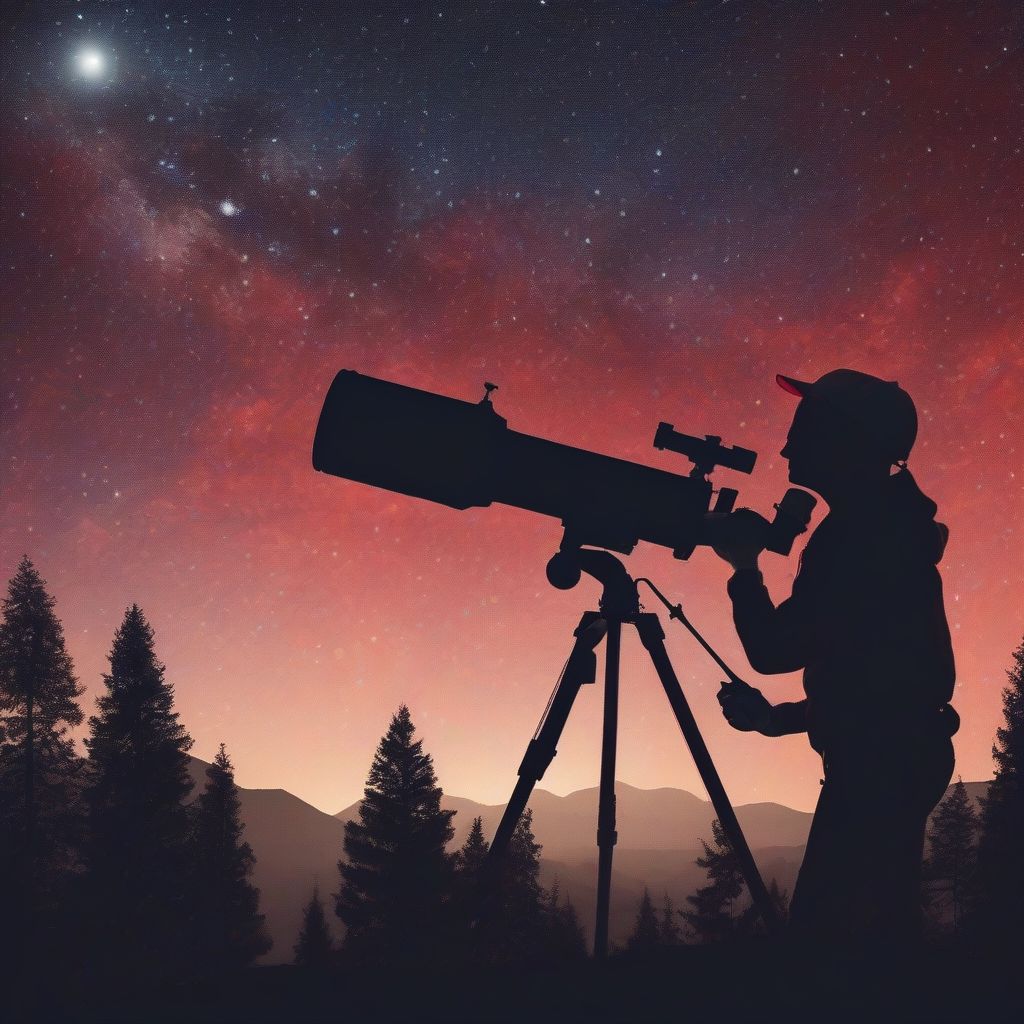 Amateur Astronomer Exploring the Cosmos