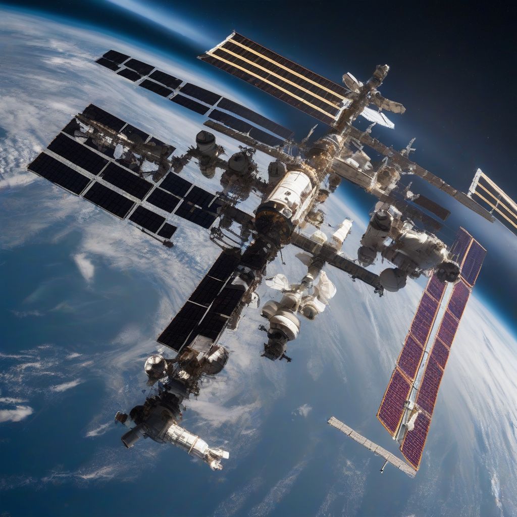 International Space Station in Orbit