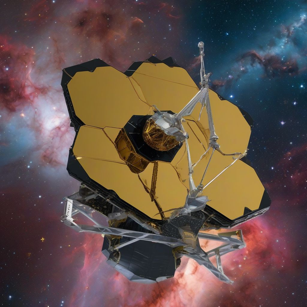 James Webb Space Telescope in Space