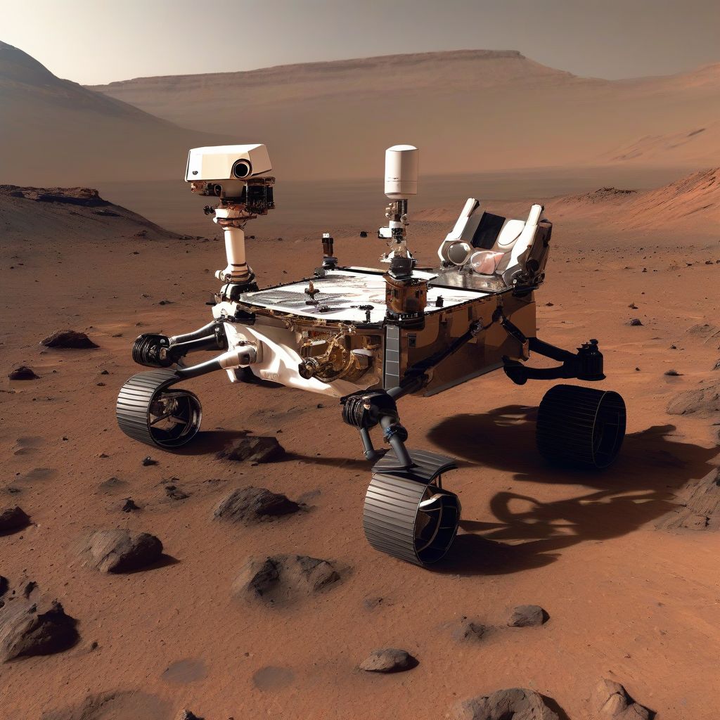 Perseverance Rover on Mars