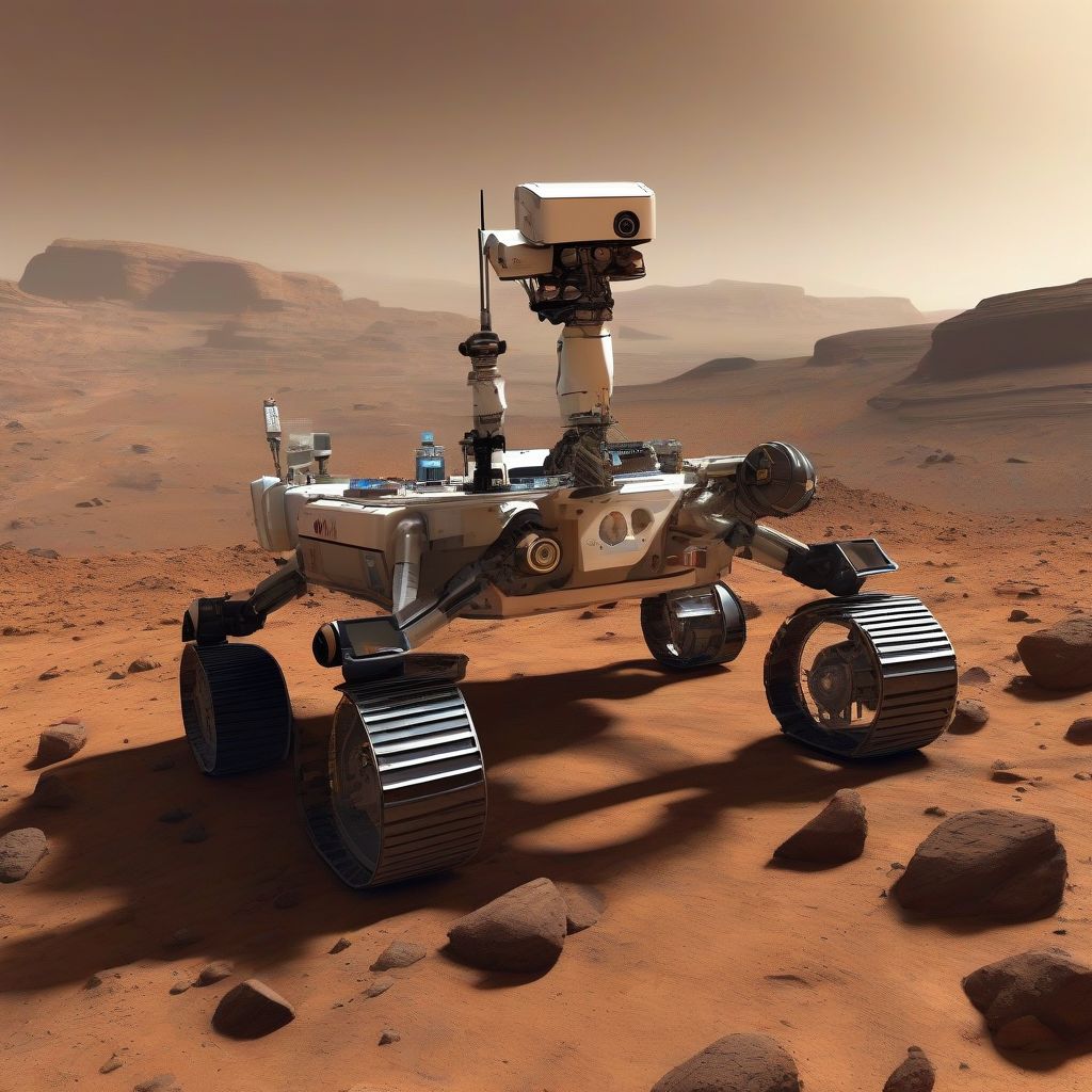 Perseverance Rover on Mars