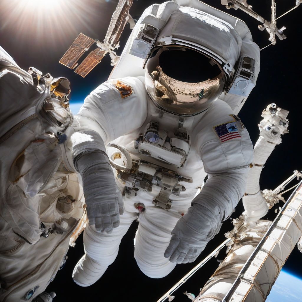 Spacewalk Astronaut