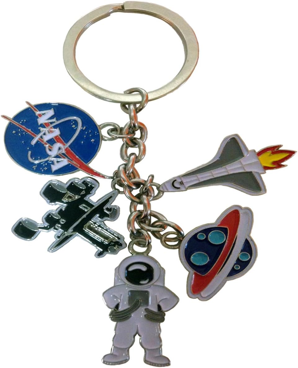 American Cities and States Metal Quality Keychains (NASA2)